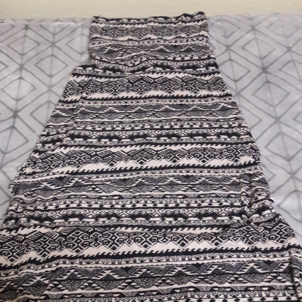 A long skirt
